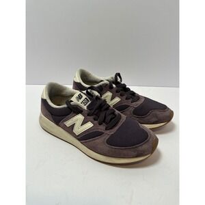 New Balance 420 Re-Engineered Plum Purple Suede Sneakers Womens 7 WRL420TB